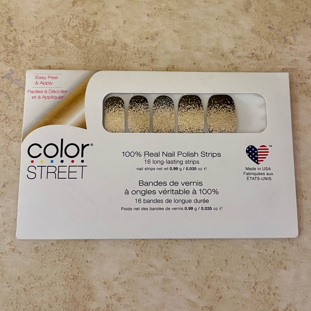 4/$30 Color Street Nail Polish Strips - Ring It In